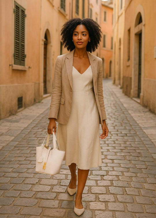 Virale Leder Bucket Bag