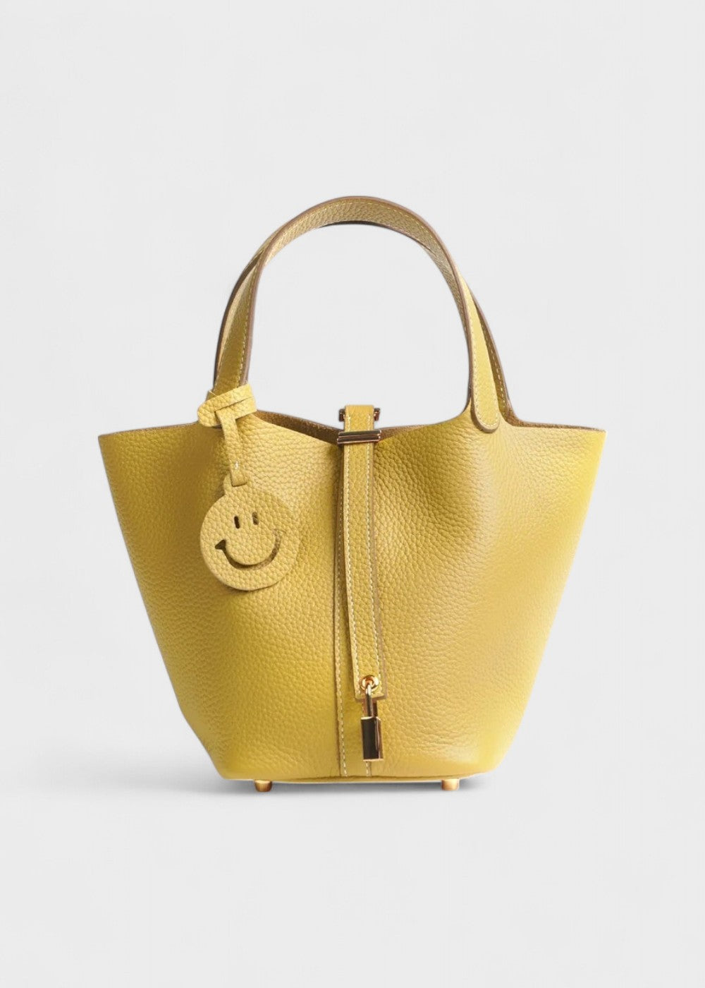 Virale Leder Bucket Bag