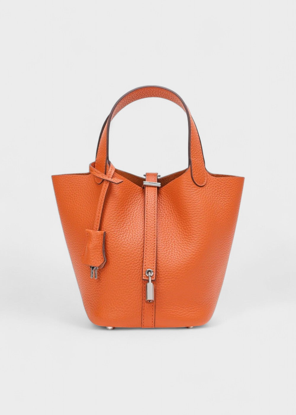 Virale Leder Bucket Bag