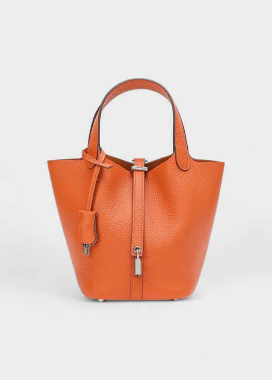 Virale Leder Bucket Bag