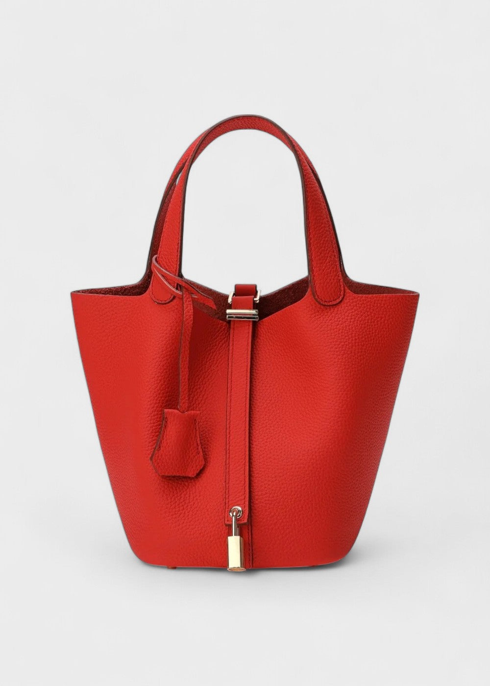 Virale Leder Bucket Bag