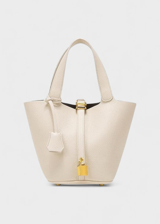 Virale Leder Bucket Bag