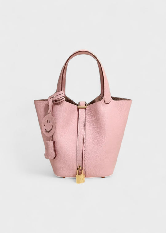 Virale Leder Bucket Bag