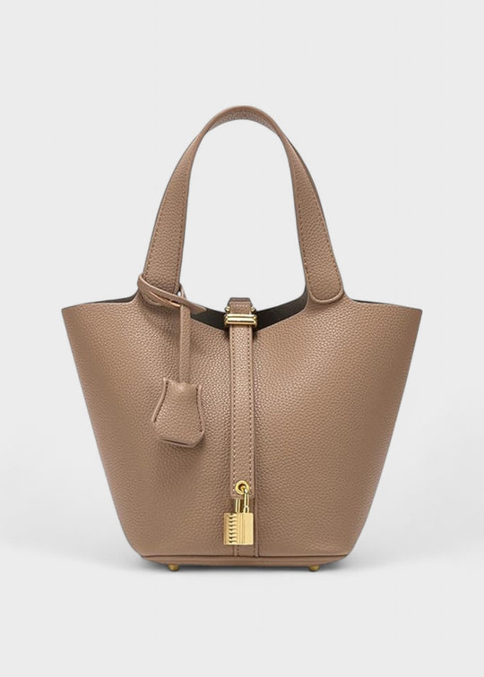Virale Leder Bucket Bag