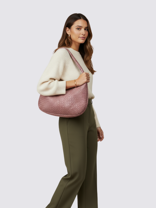 Medium Bogota Tasche - Burgunderrot
