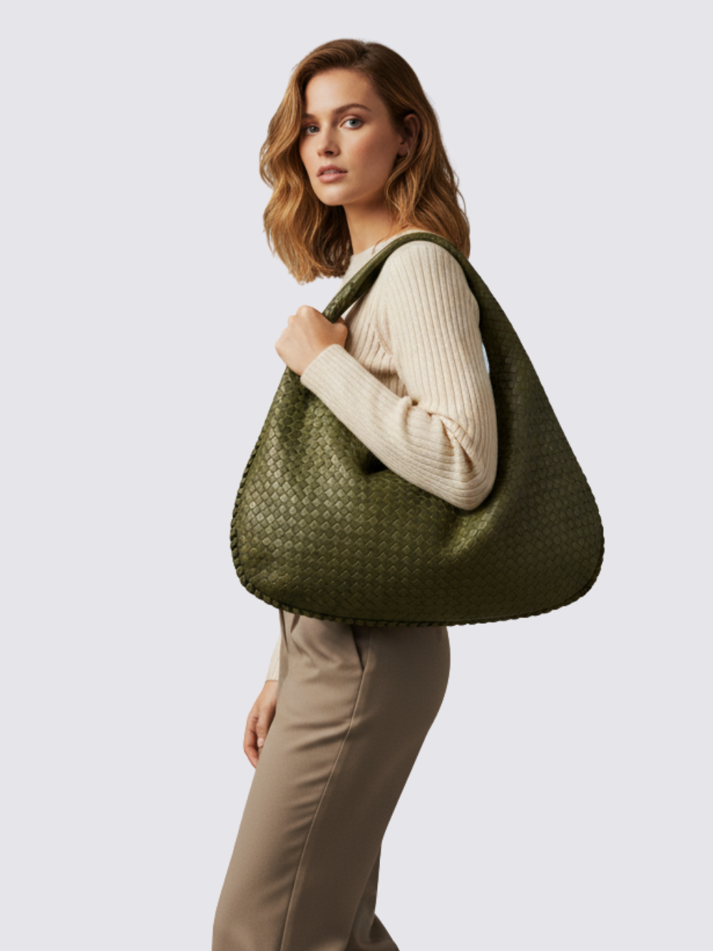 Medium Bogota Tasche - Burgunderrot