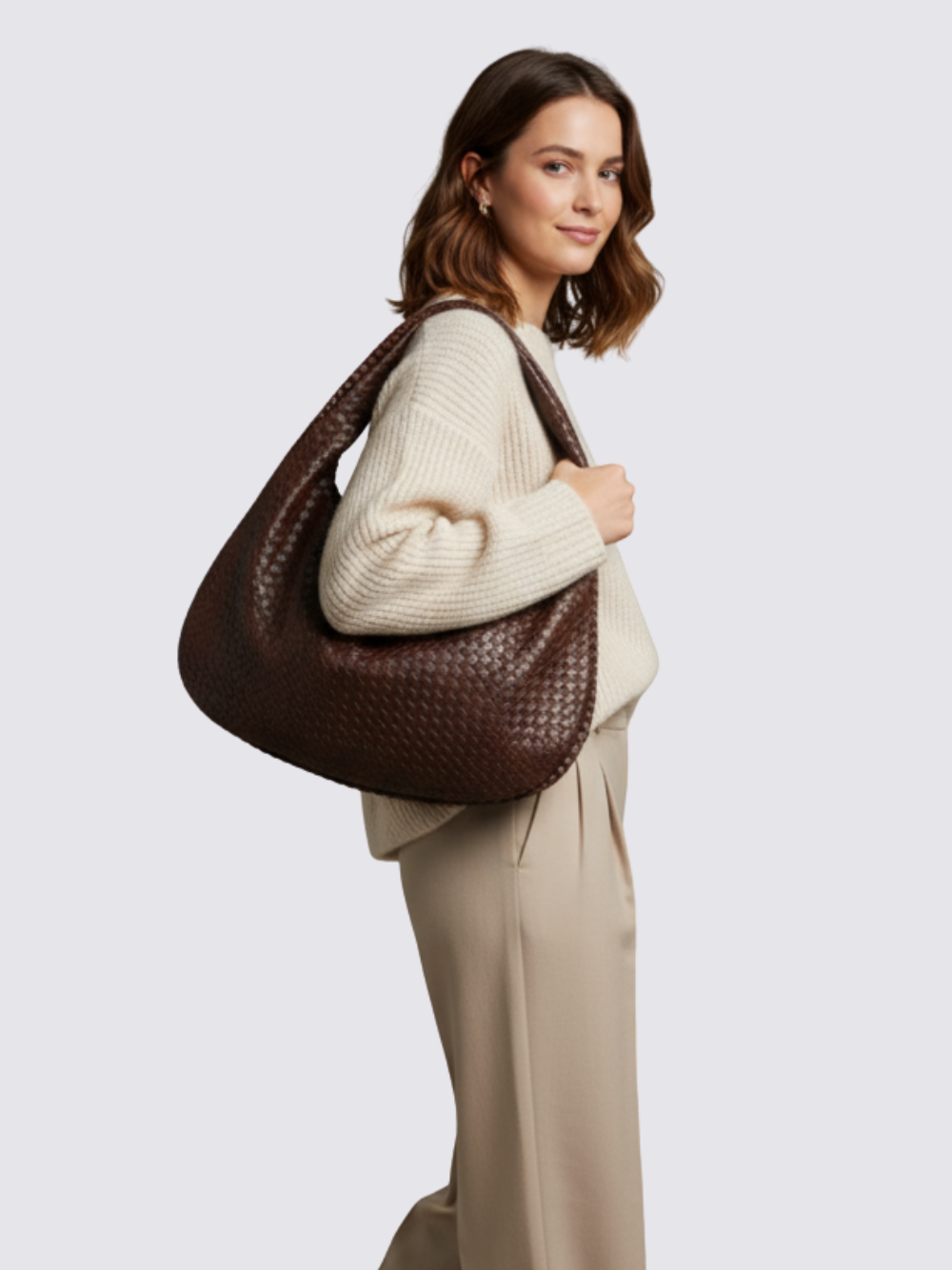 Medium Bogota Tasche - Burgunderrot