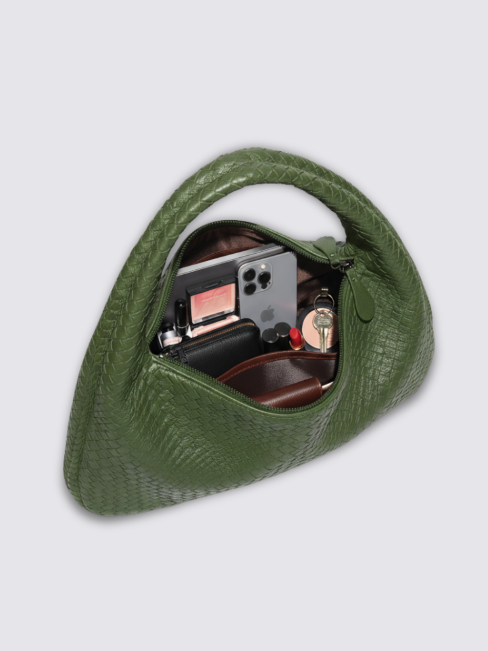 Medium Bogota Tasche - Burgunderrot