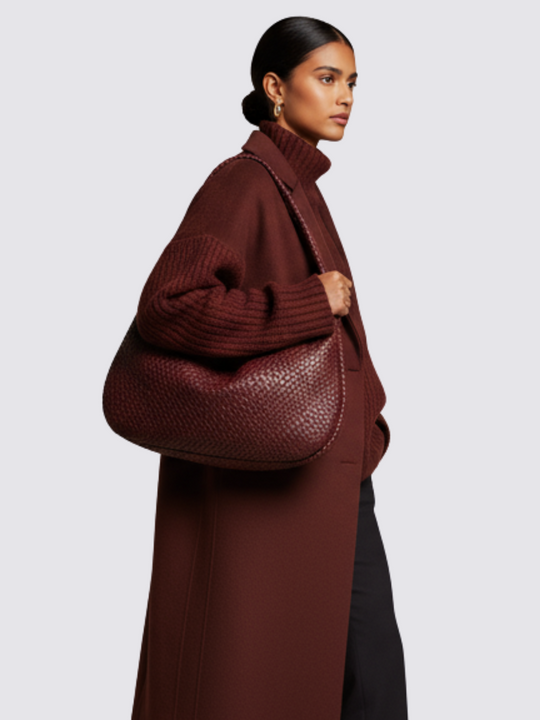 Medium Bogota Tasche - Burgunderrot