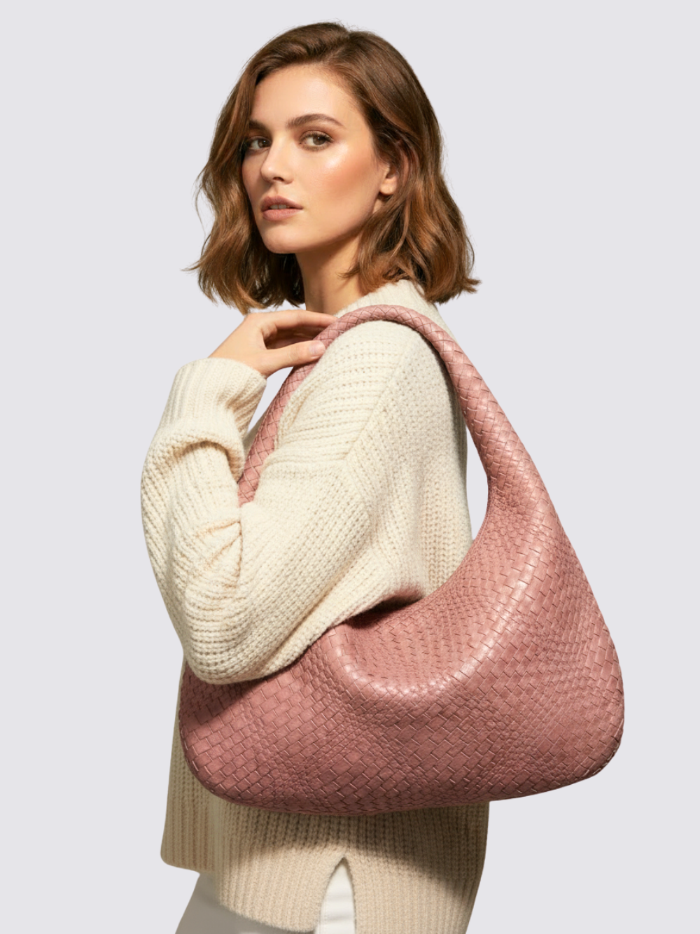 Medium Bogota Tasche - Burgunderrot