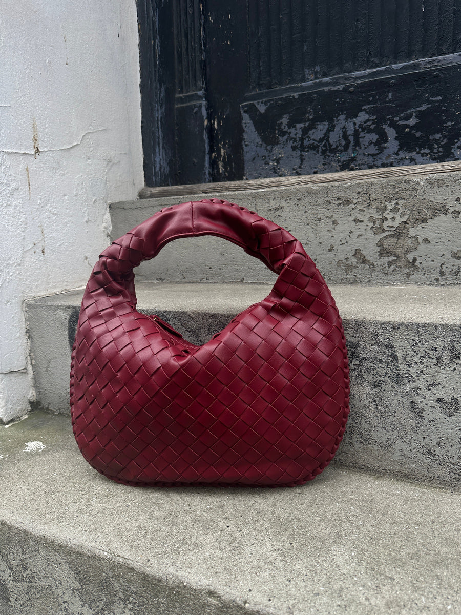 Mini Bogota Tasche - Burgunderrot