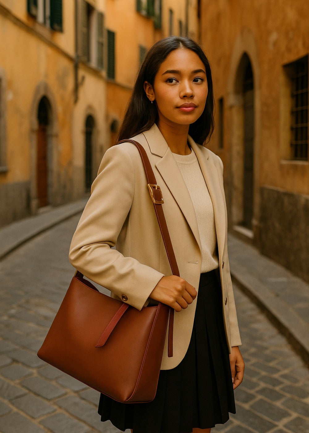 Julia Ledertasche + 1 kostenlose Tasche