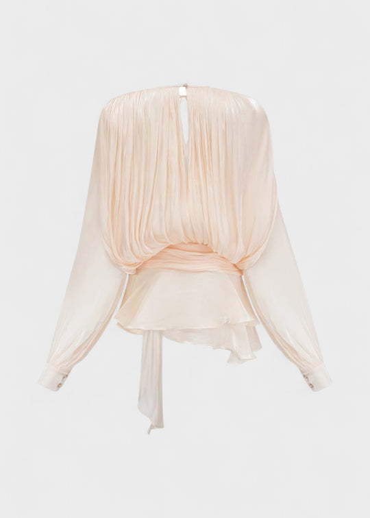 Kurzes plissiertes Kleid